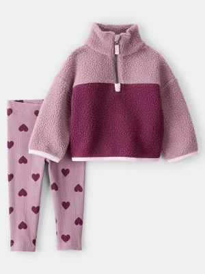carter's 2-częściowy zestaw w kolorze fioletowym rozmiar: 86
