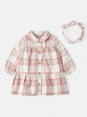 carter's 2-częściowy zestaw w kolorze jasnoróżowo-kremowym rozmiar: 62