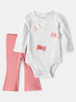 carter's 2-częściowy zestaw w kolorze jasnoróżowo-szarym rozmiar: 62