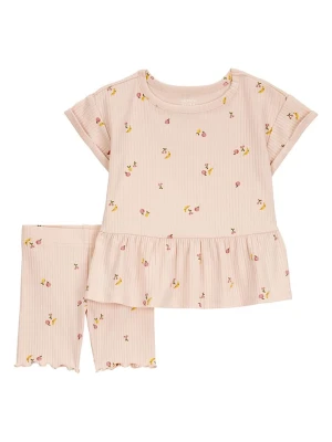carter's 2-częściowy zestaw w kolorze jasnoróżowym rozmiar: 104