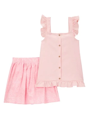 carter's 2-częściowy zestaw w kolorze jasnoróżowym rozmiar: 122