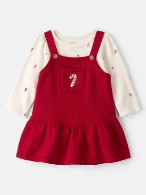 carter's 2-częściowy zestaw w kolorze kremowo-czerwonym rozmiar: 86/92
