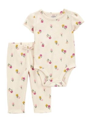 carter's 2-częściowy zestaw w kolorze kremowym rozmiar: 86/92