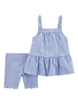 carter's 2-częściowy zestaw w kolorze niebieskim rozmiar: 92