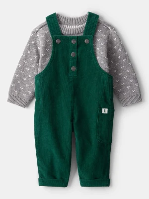 carter's 2-częściowy zestaw w kolorze zielono-szarym rozmiar: 86