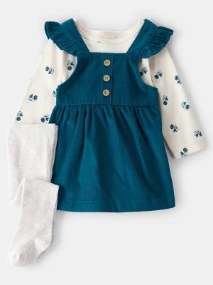 carter's 3-częściowy zestaw w kolorze niebiesko-kremowym rozmiar: 86/92