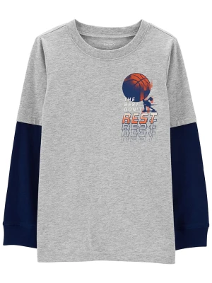 carter's Bluza w kolorze szarym rozmiar: 116