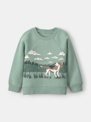 carter's Bluza w kolorze zielonym rozmiar: 104
