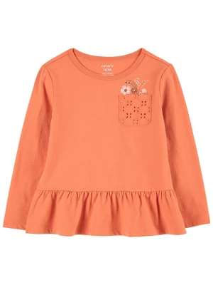 carter's Bluzka w kolorze pomarańczowym rozmiar: 62