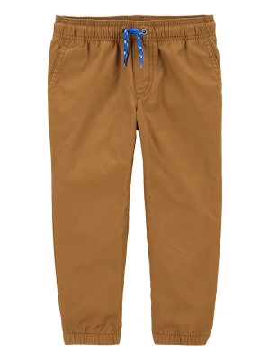 carter's Jegginsy w kolorze jasnobrązowym rozmiar: 62