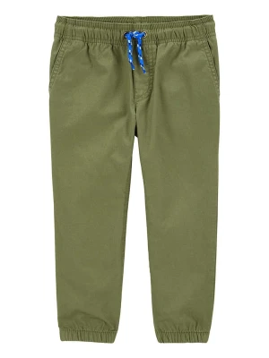 carter's Jegginsy w kolorze khaki rozmiar: 86/92