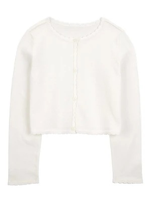 carter's Kardigan w kolorze białym rozmiar: 122