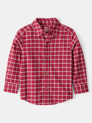 carter's Koszula w kolorze czerwono-białym rozmiar: 110