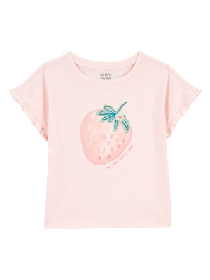 carter's Koszulka w kolorze jasnoróżowym rozmiar: 98