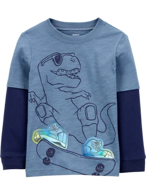 carter's Koszulka w kolorze niebieskim rozmiar: 74