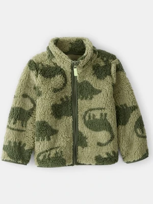 carter's Kurtka polarowa w kolorze zielonym rozmiar: 104
