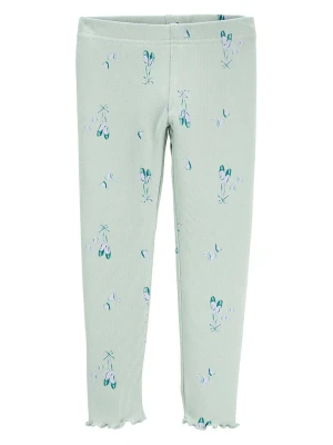 carter's Legginsy w kolorze turkusowym rozmiar: 80