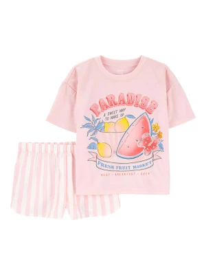 carter's Piżama w kolorze jasnoróżowym rozmiar: 122