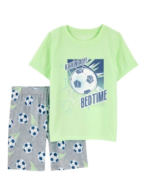 carter's Piżama w kolorze zielono-szarym rozmiar: 116