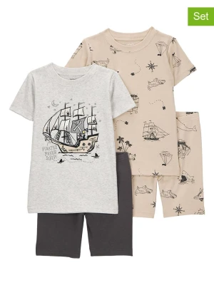 carter's Piżamy (2 szt.) w kolorze beżowo-brązowo-szarym rozmiar: 98