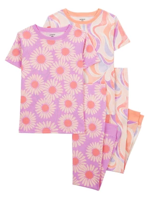 carter's Piżamy (2 szt.) w kolorze fioletowym rozmiar: 122