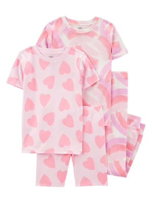 carter's Piżamy (2 szt.) w kolorze jasnoróżowym rozmiar: 116