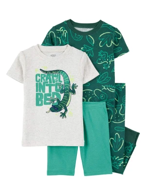 carter's Piżamy (2 szt.) w kolorze kremowo-zielonym rozmiar: 104