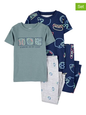 carter's Piżamy (2 szt.) w kolorze niebiesko-granatowym rozmiar: 98