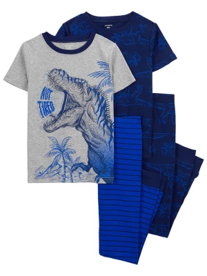 carter's Piżamy (2 szt.) w kolorze szaro-niebieskim rozmiar: 116