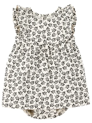 carter's Rampers w kolorze czarno-kremowym rozmiar: 68
