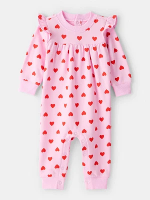 carter's Rampers w kolorze jasnoróżowym rozmiar: 80