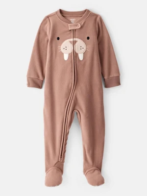 carter's Śpioszki w kolorze jasnobrązowym rozmiar: 80