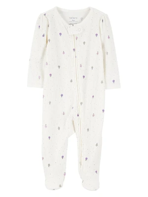 carter's Śpioszki w kolorze kremowym rozmiar: 62