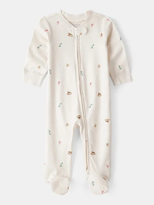 carter's Śpioszki w kolorze kremowym rozmiar: 74