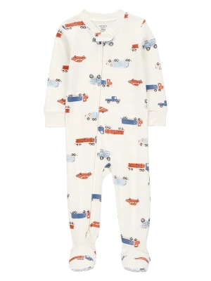 carter's Śpioszki w kolorze kremowym ze wzorem rozmiar: 86