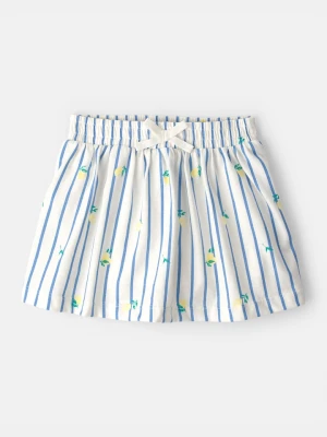 carter's Spódnico-spodenki w kolorze biało-niebieskim rozmiar: 98