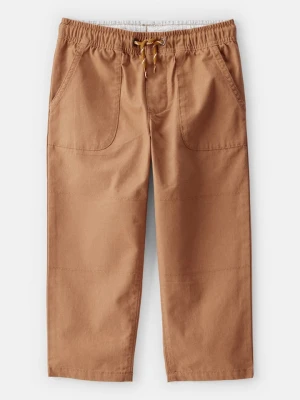 carter's Spodnie w kolorze jasnobrązowym rozmiar: 110