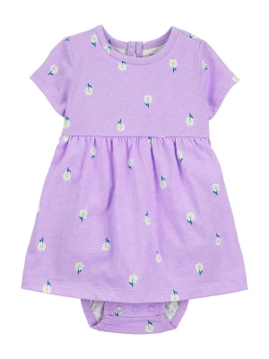 carter's Sukienka-body w kolorze fioletowym rozmiar: 80