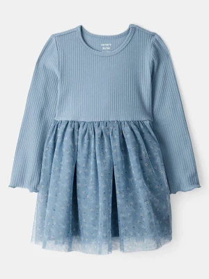 carter's Sukienka w kolorze niebieskim rozmiar: 104