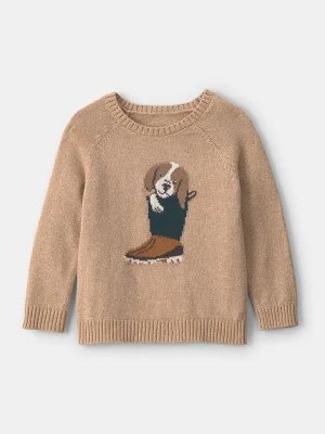 carter's Sweter w kolorze beżowym rozmiar: 98