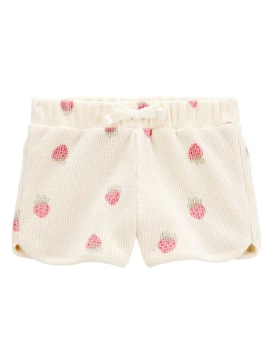 carter's Szorty w kolorze beżowo-jasnoróżowym rozmiar: 98