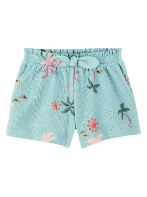 carter's Szorty w kolorze turkusowym ze wzorem rozmiar: 104