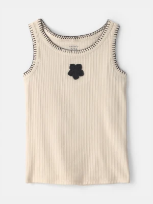 carter's Top w kolorze beżowym rozmiar: 128/134