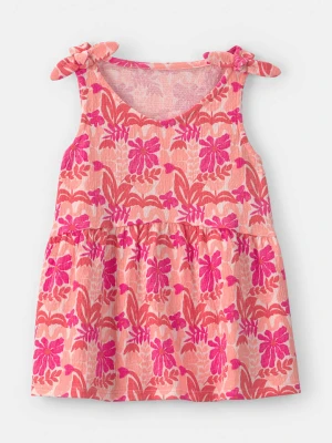 carter's Top w kolorze pomarańczowym rozmiar: 128 / 134