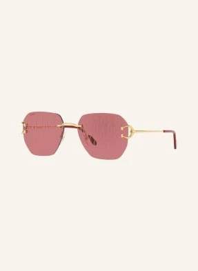Cartier Okulary Przeciwsłoneczne 6L001667 gold