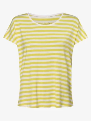 Cartoon Amazing T-shirt damski Kobiety Dżersej żółty|wielokolorowy w paski,