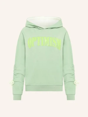 Cartoon Bluza Z Kapturem Z Cekinami gruen