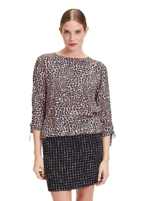 CARTOON Bluzka w kolorze czarno-beżowym rozmiar: 38