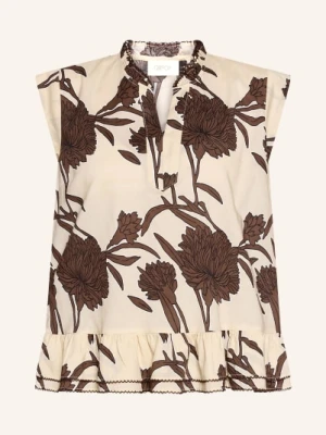Cartoon Bluzka Z Falbanami beige