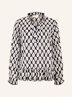 Cartoon Bluzka Z Falbankami beige